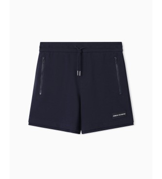 A|X Armani Exchange Navy drawstring shorts
