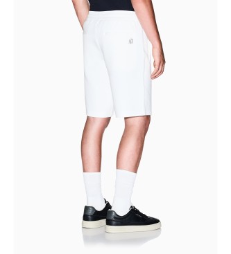 A|X Armani Exchange Bonded Bermuda shorts white