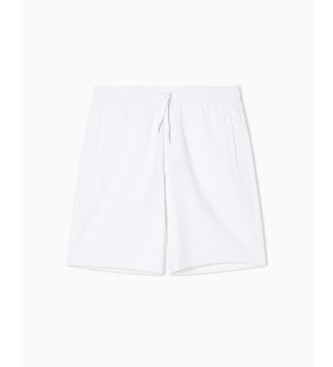 A|X Armani Exchange Bonded Bermuda shorts white