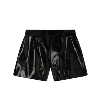 A|X Armani Exchange Pantaloncini neri a vita alta