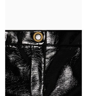 A|X Armani Exchange Pantaloncini neri a vita alta