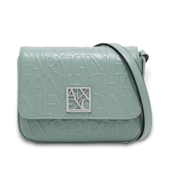 Armani Exchange Bolso de hombro verde