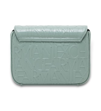 Armani Exchange Bolso de hombro verde