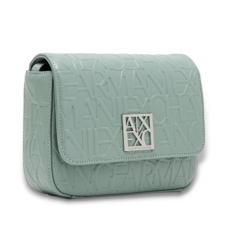 Armani Exchange Bolso de hombro verde