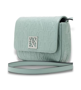 Armani Exchange Bolso de hombro verde