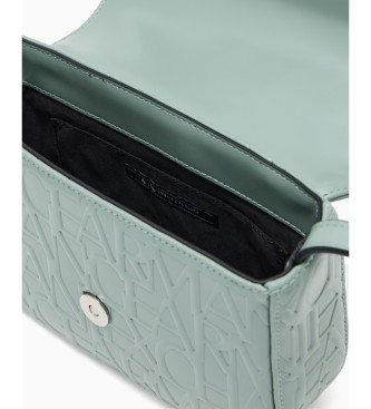 Armani Exchange Bolso de hombro verde