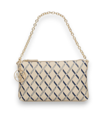 A|X Armani Exchange Klassisk beige taske