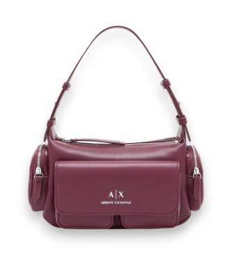 Armani Exchange Bag with burgundy side pockets