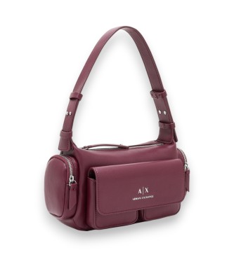 Armani Exchange Bag with burgundy side pockets