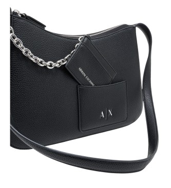 Armani Exchange Black Chain Handbag