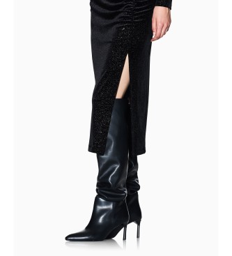 Armani Exchange Enger Rock schwarz
