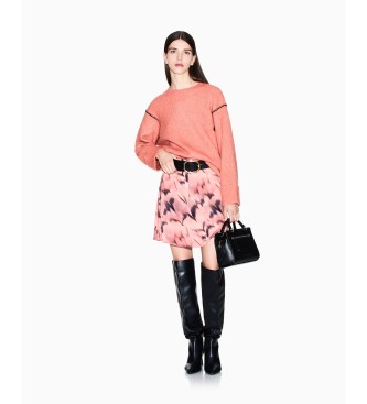 A|X Armani Exchange Jupe fluide rose