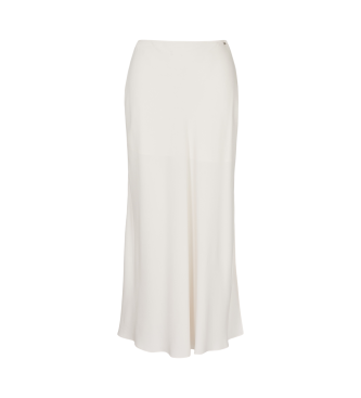 Armani Exchange Falda midi blanco