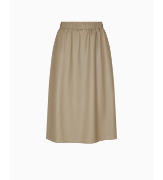 AIX Armani Exchange Bruine cirkelrok