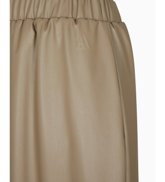 AIX Armani Exchange Bruine cirkelrok