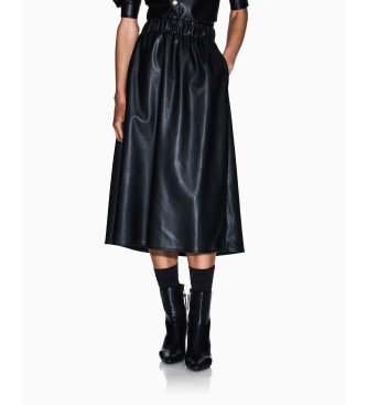Armani Exchange Midi-rok zwart