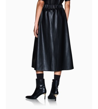 Armani Exchange Midi-rok zwart