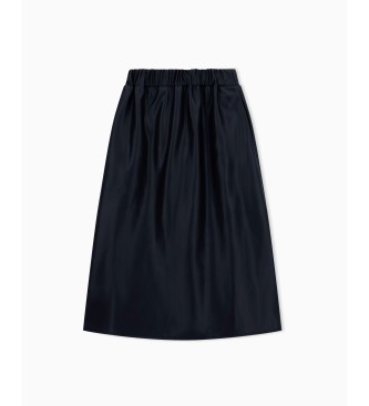 Armani Exchange Midi-rok zwart