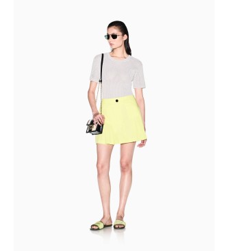 A|X Armani Exchange Skirt Define yellow