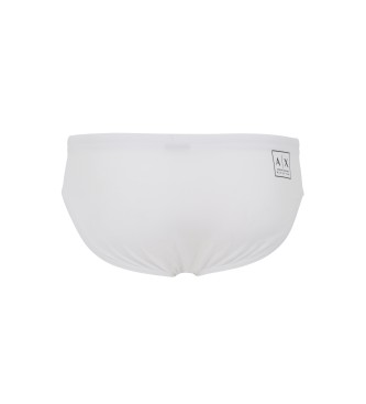 Armani Exchange White briefs with logo