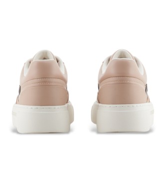 Armani Exchange Pink logo trainers