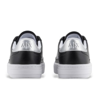 Armani Exchange Reinforced cup sole shoes black