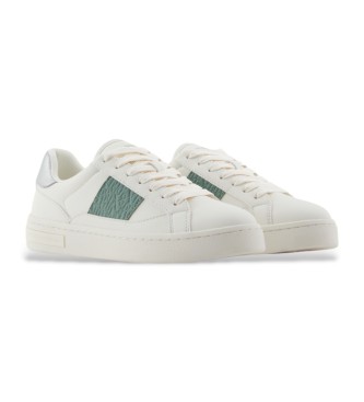 Armani Exchange Reinforced cup sole shoes white