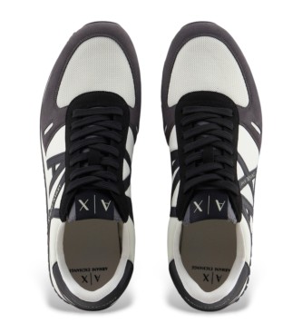 Armani Exchange Sneakers Rio bianche, nere