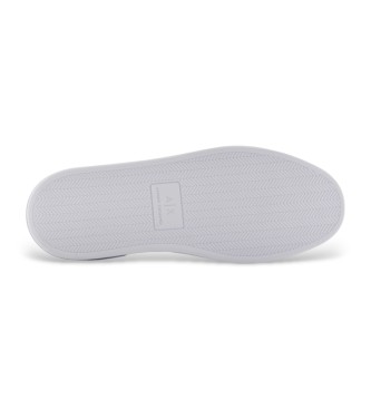 Armani Exchange Zapatillas de piel logo blanco