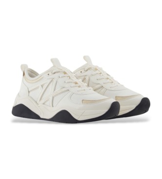 AIX Armani Exchange Sapatilhas Ax brancas