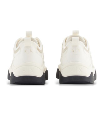 AIX Armani Exchange Sapatilhas Ax brancas