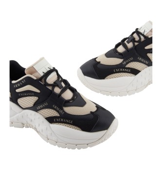 AIX Armani Exchange Sapatilhas Combi preto