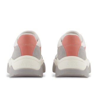Armani Exchange Sommer Leder Turnschuhe wei