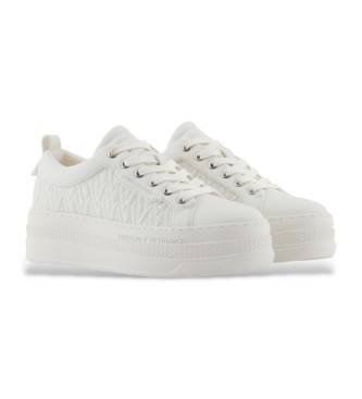 Armani Exchange Turnschuhe Perfektes Wei