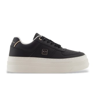 Armani Exchange Turnschuhe Low schwarz