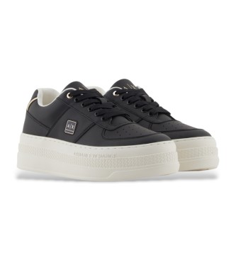 Armani Exchange Turnschuhe Low schwarz