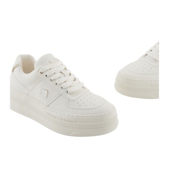 Armani Exchange Niedrige Turnschuhe wei