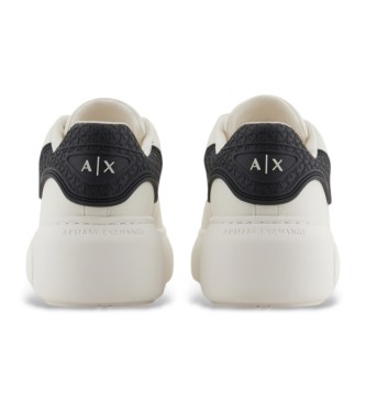 Armani Exchange Turnschuhe Sophisticated wei