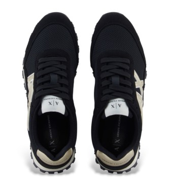 AIX Armani Exchange Trainers Ax black