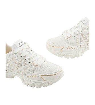 AIX Armani Exchange Sapatilhas Elegant white