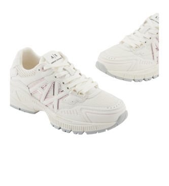 Armani Exchange Turnschuhe Perfektes Wei