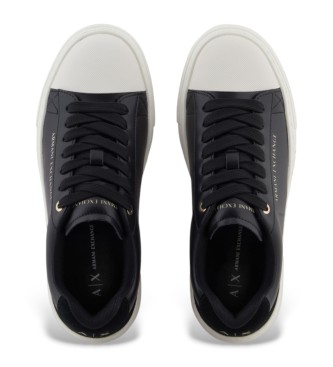 Armani Exchange Zapatillas Soft negro