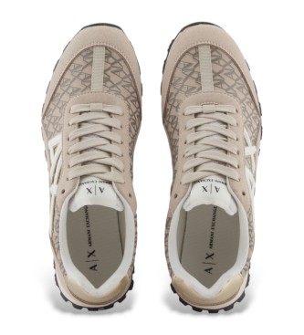 Armani Exchange Zapatillas Ax beige