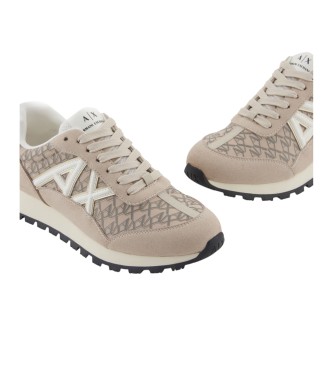 Armani Exchange Zapatillas Ax beige