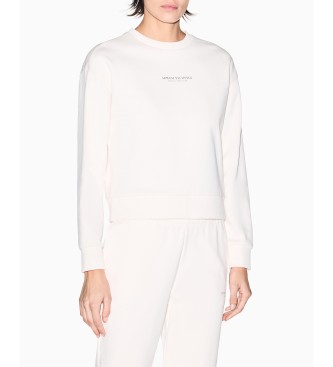 A|X Armani Exchange Sweatshirt Regular off-white