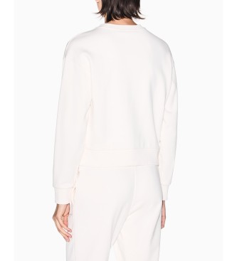 A|X Armani Exchange Sweatshirt Regular off-white