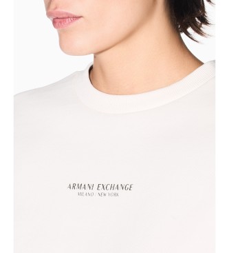 A|X Armani Exchange Sweatshirt Regular off-white
