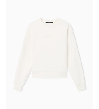 A|X Armani Exchange Sweatshirt Regular off-white