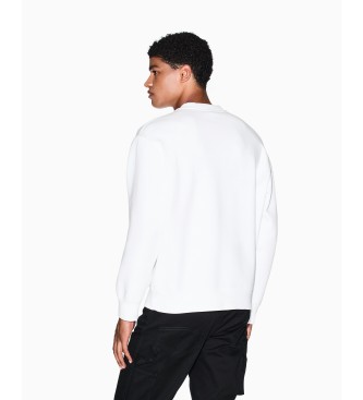 AIX Armani Exchange Felpa bianca Uc