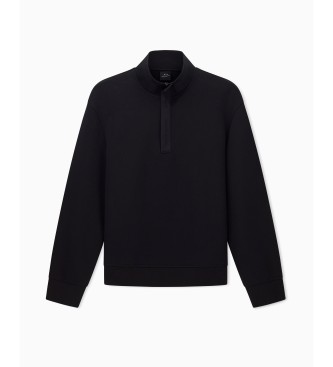 AIX Armani Exchange Črna jopica z zadrgo